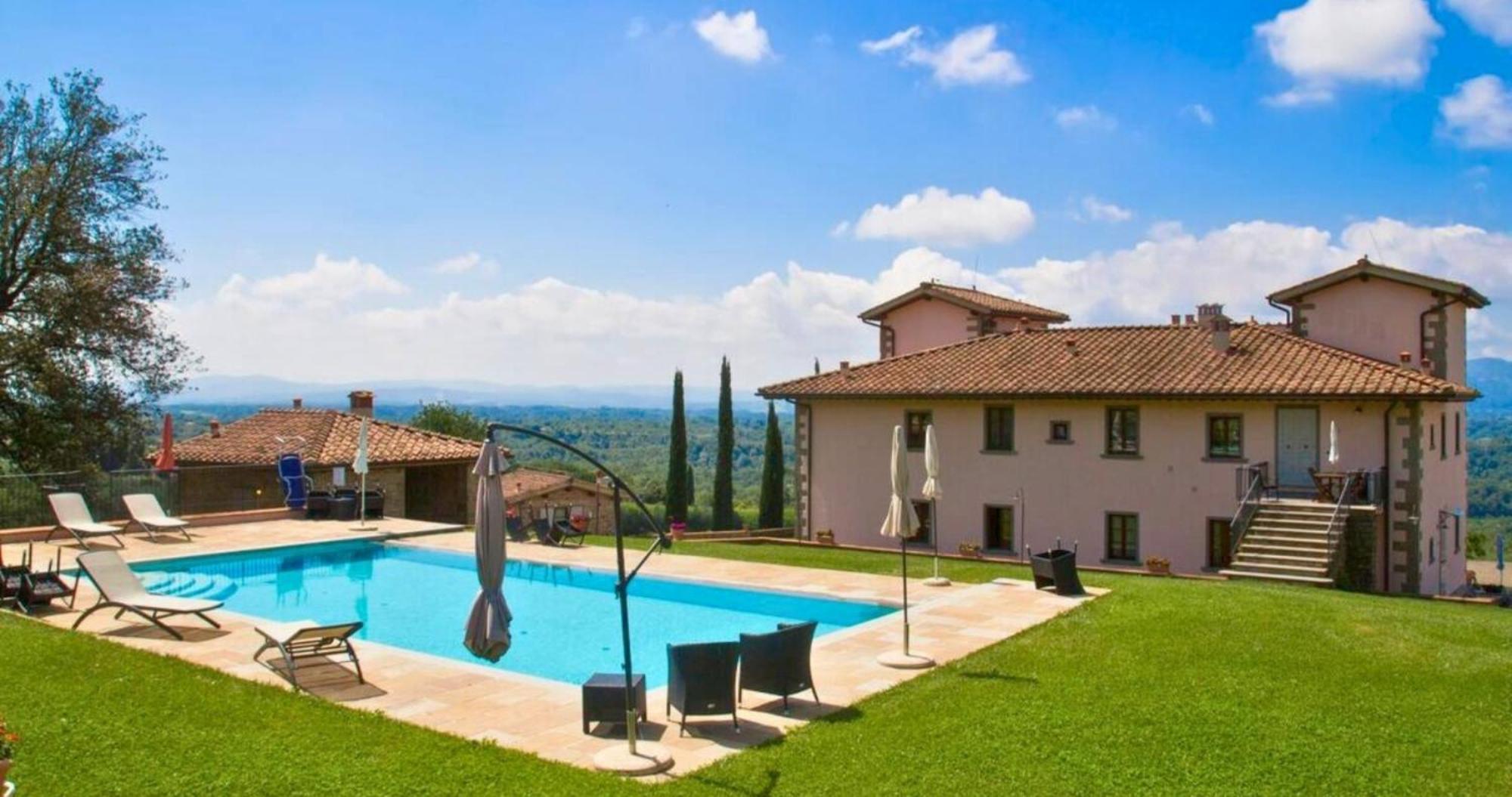 Villa Casaforte Loro Ciuffenna Exterior foto
